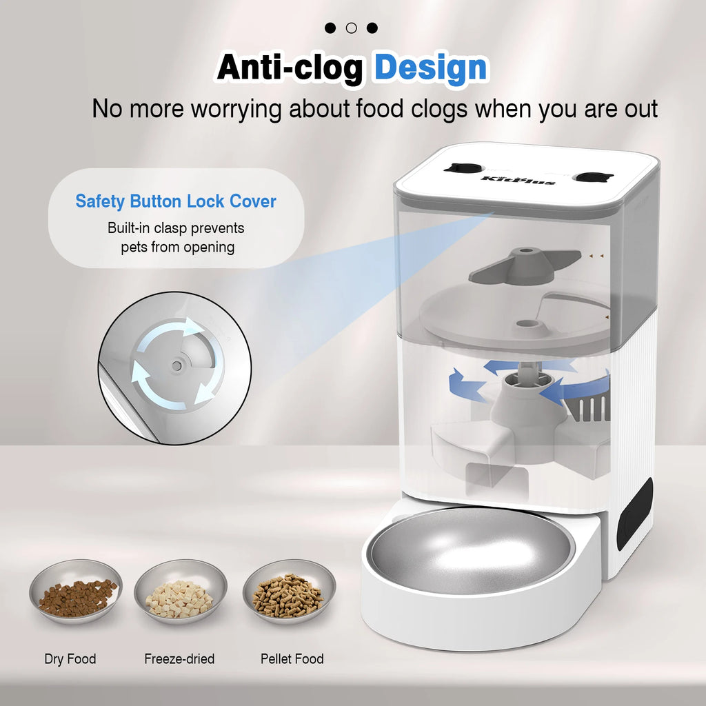 PawTreasure™ Automatic Cat Feeder
