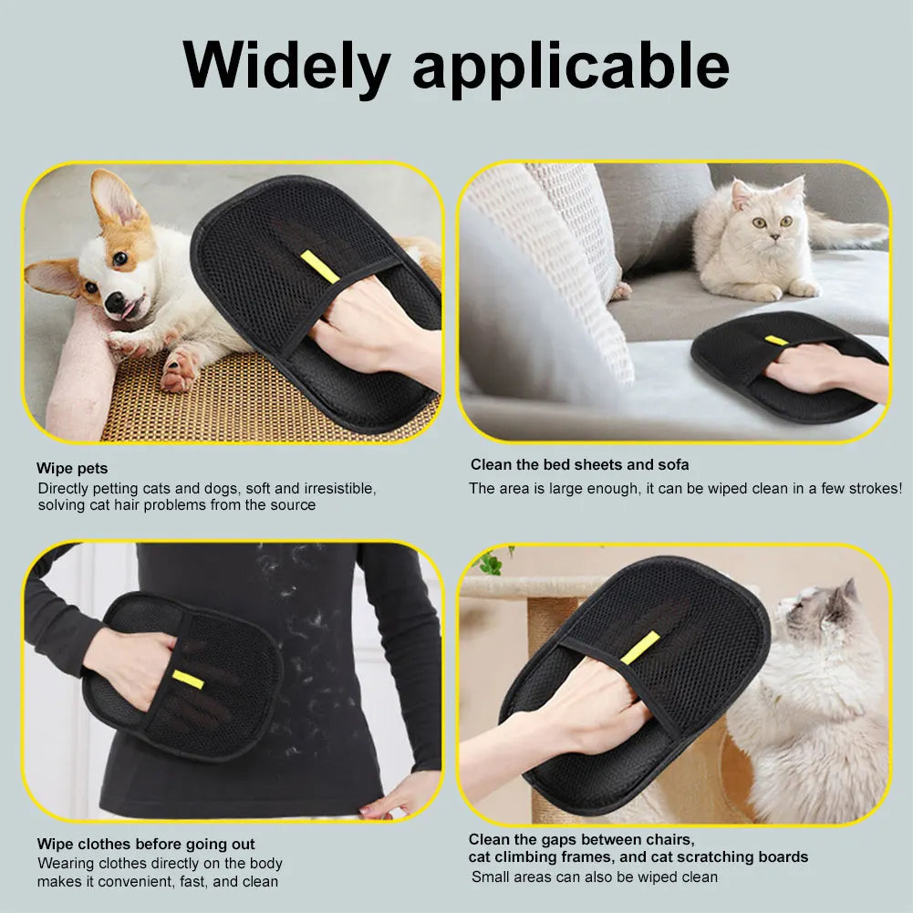 PawTreasure™ Pet Grooming Gloves